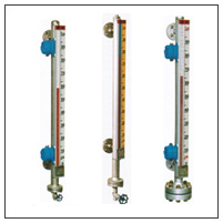 UHZ-517D44　磁翻柱液位計(jì)?。ǚ栏?、頂導(dǎo)管304內(nèi)襯PP）